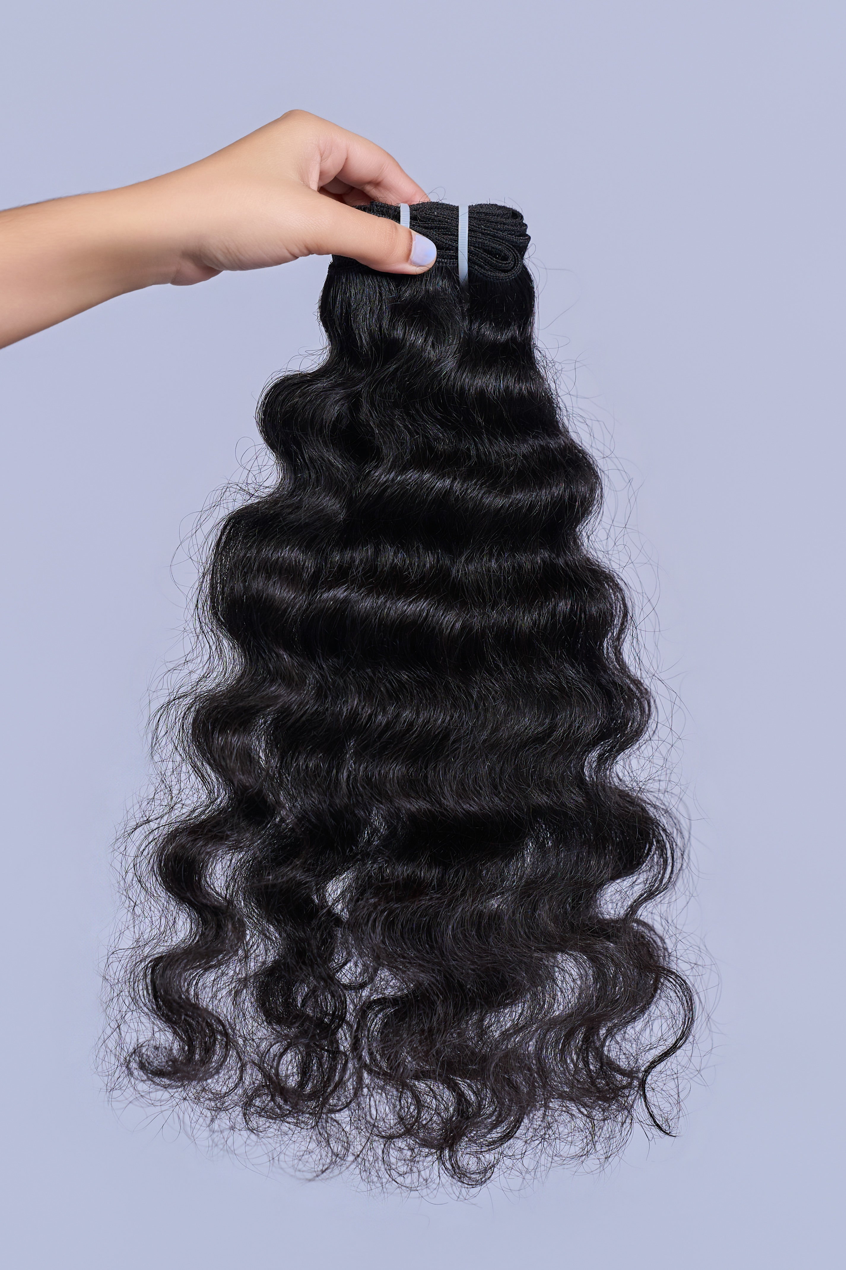 Raw Indian Natural Curly Weft