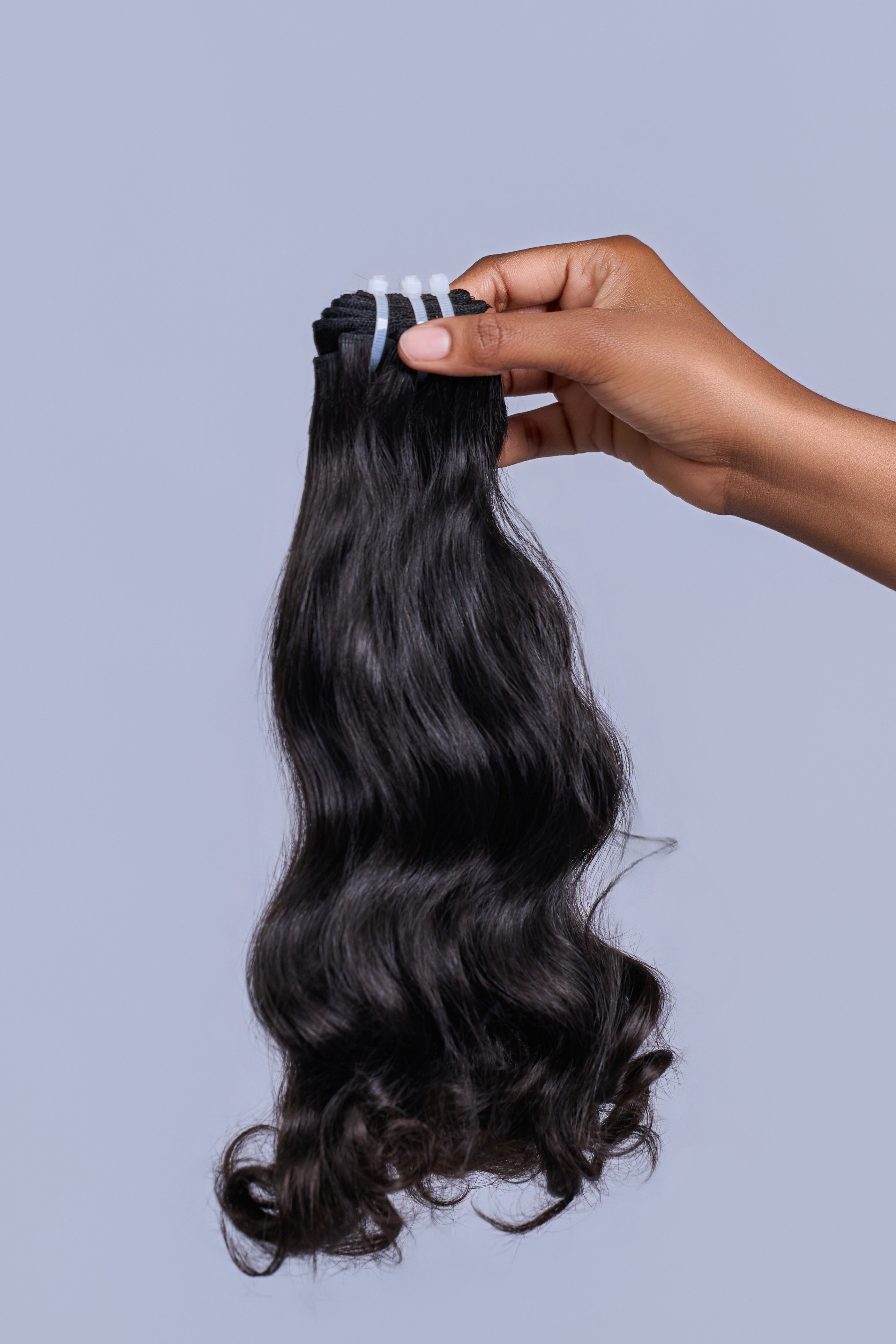 Raw Indian Natural Wavy Weft