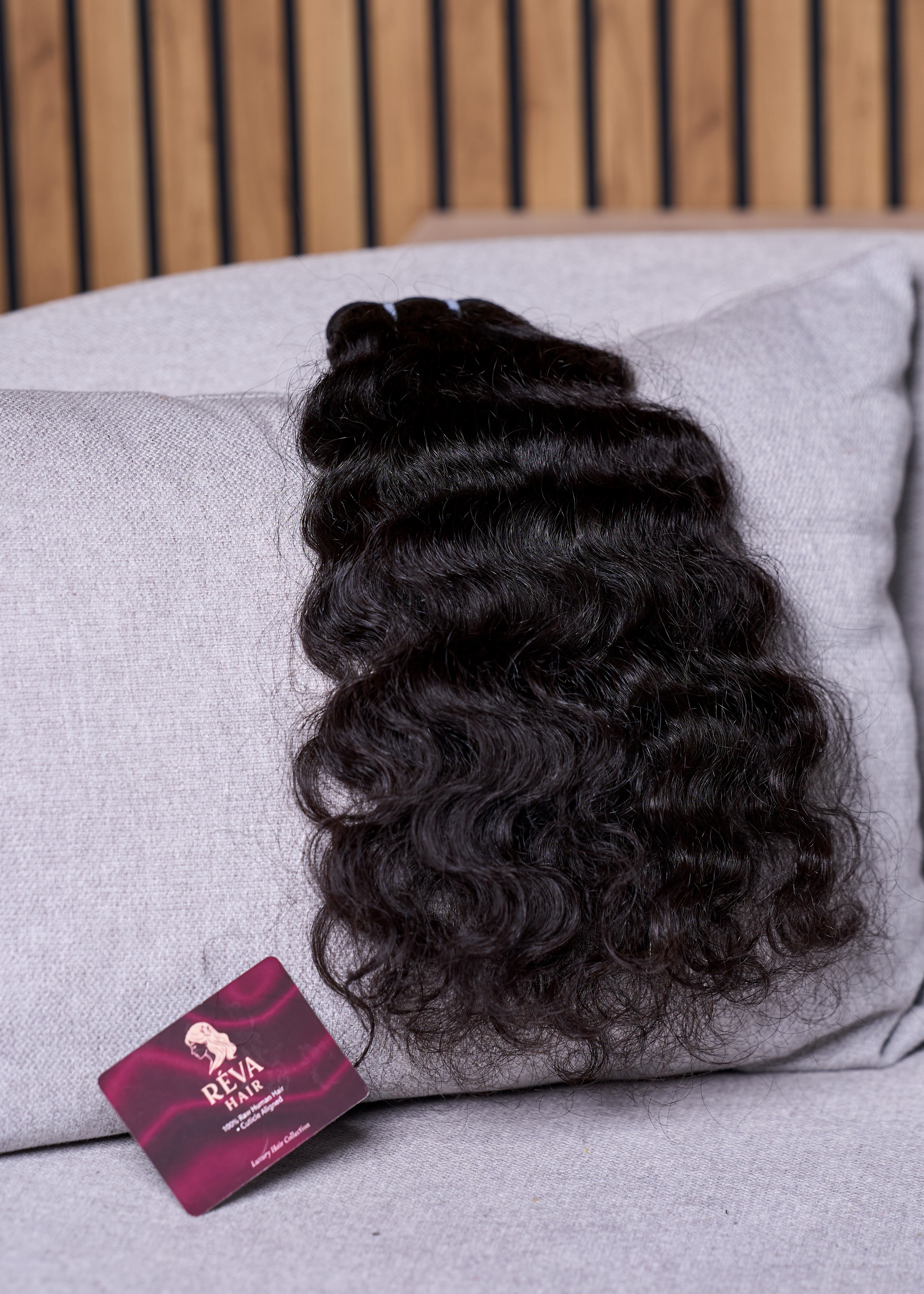 Raw Indian Natural Curly Weft