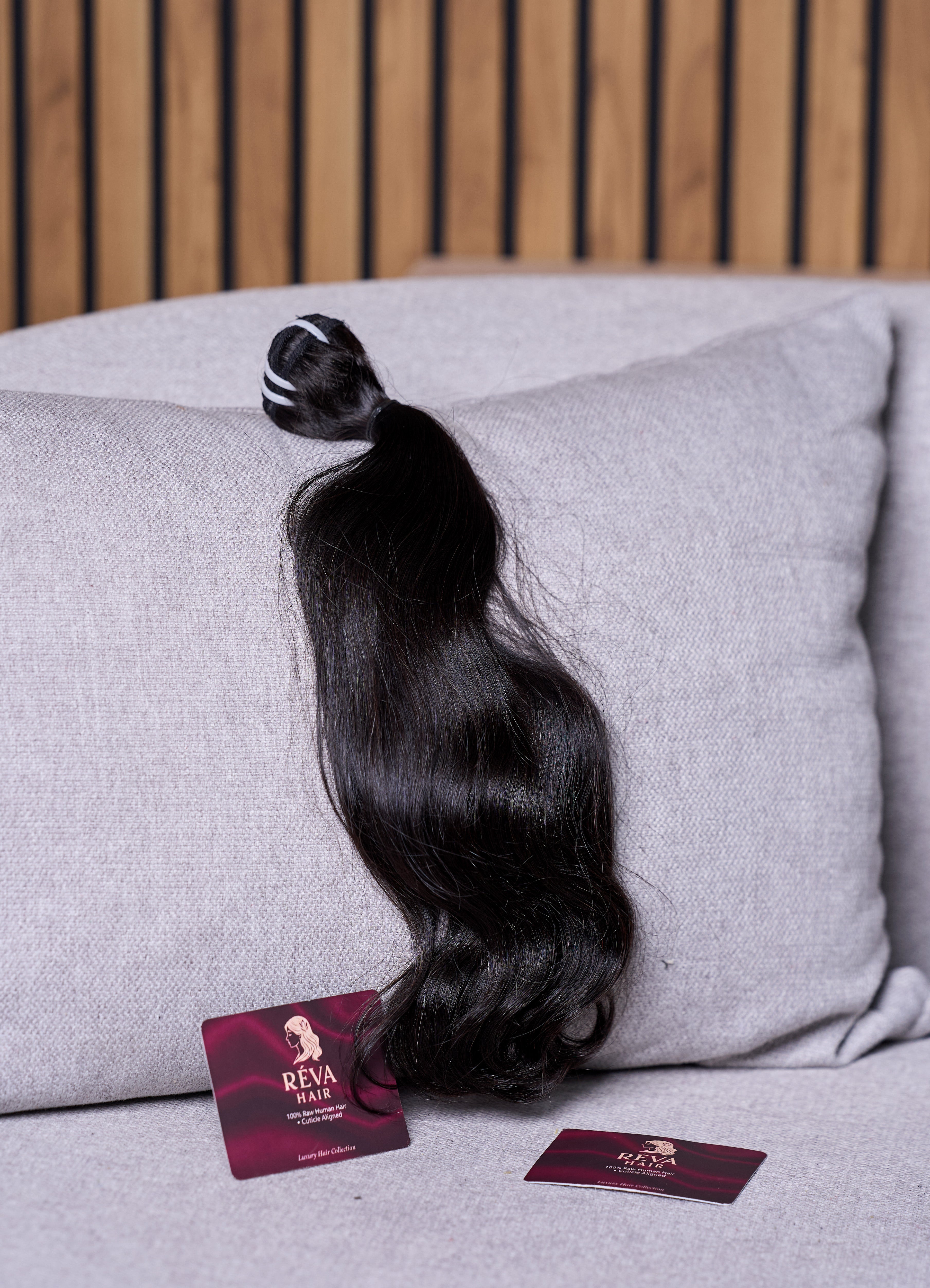 Raw Indian Natural Straight Weft
