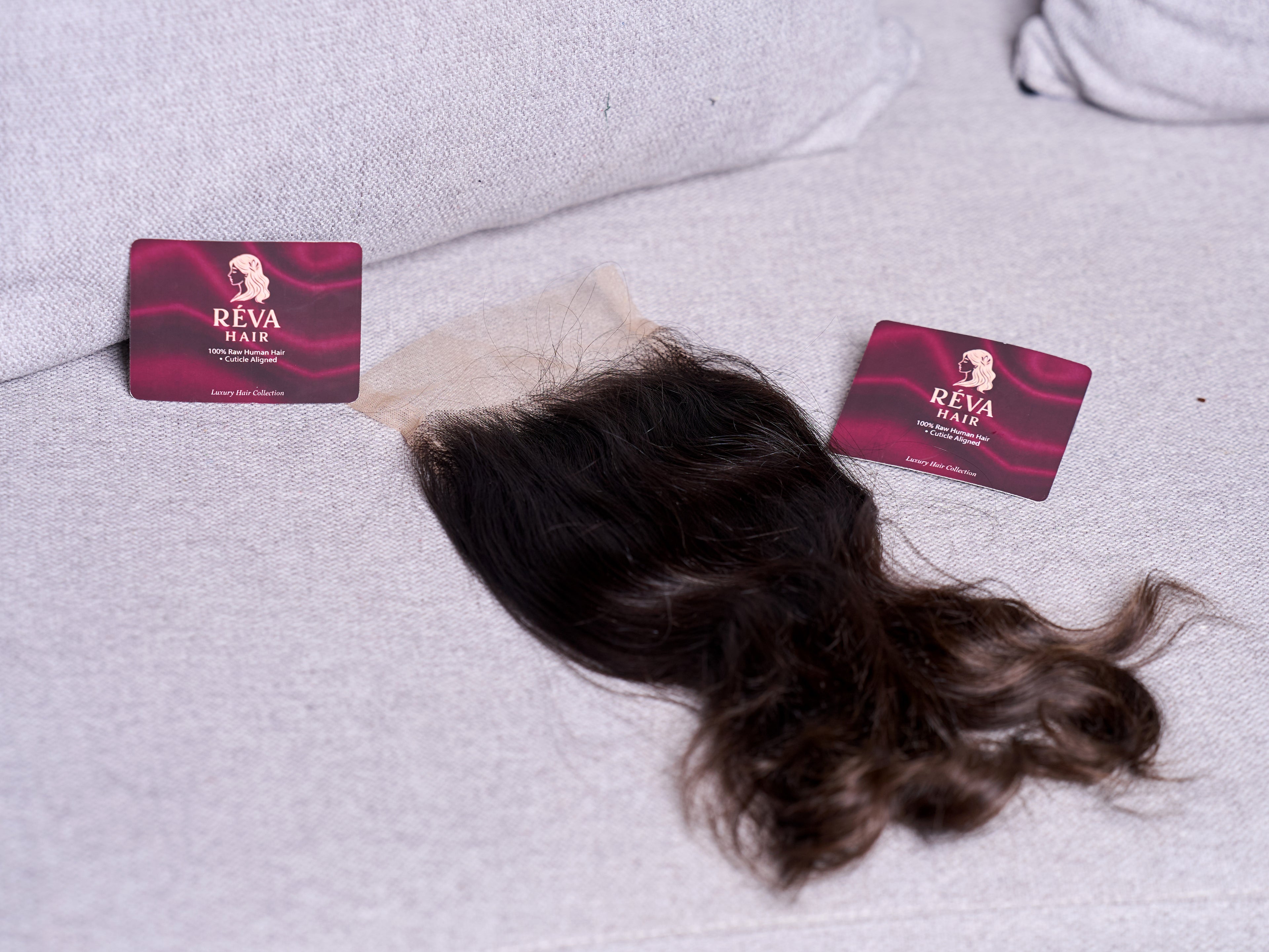 Closures and frontals - lightly processed curly