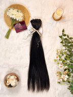 Raw Indian Natural Straight Weft